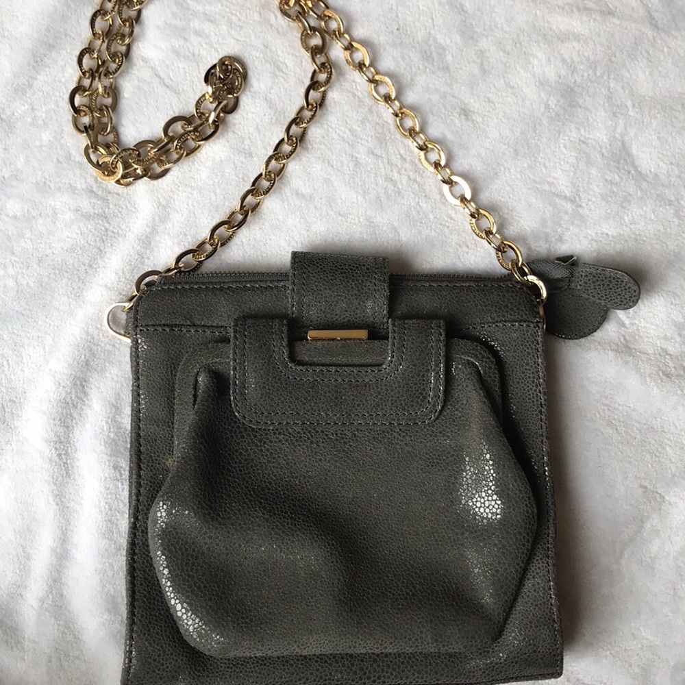 Fun BCBGMAXAZRIA runway leather crossbody bag